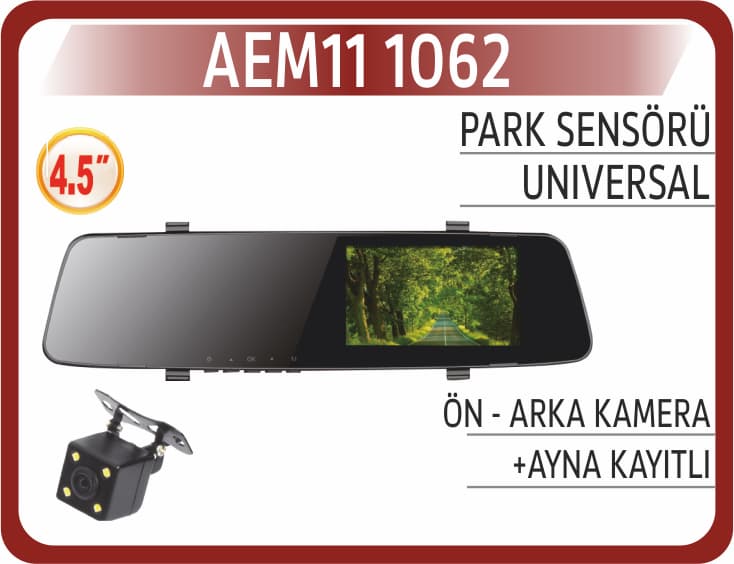 PARK SENSÖRÜ ÖN - ARKA KAMERA+AYNA KAYITLI