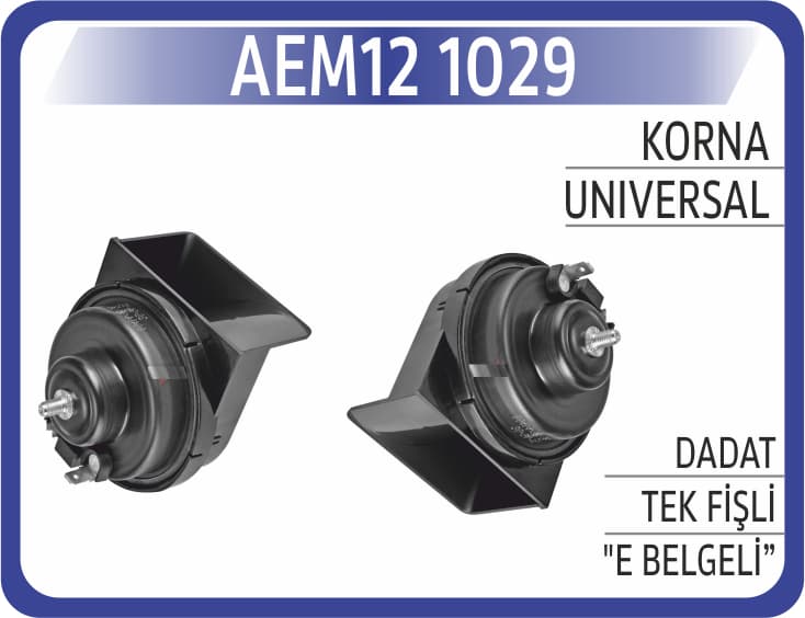 KORNA DADAT TEK FİŞLİ "E BELGELİ"