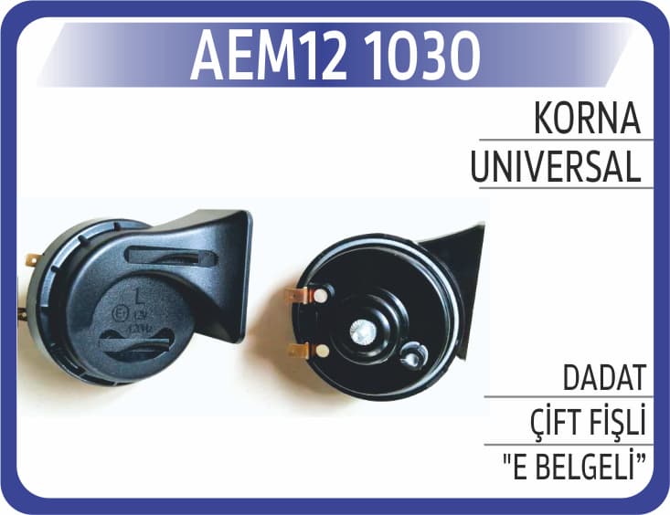 KORNA DADAT ÇİFT FİŞLİ "E BELGELİ"