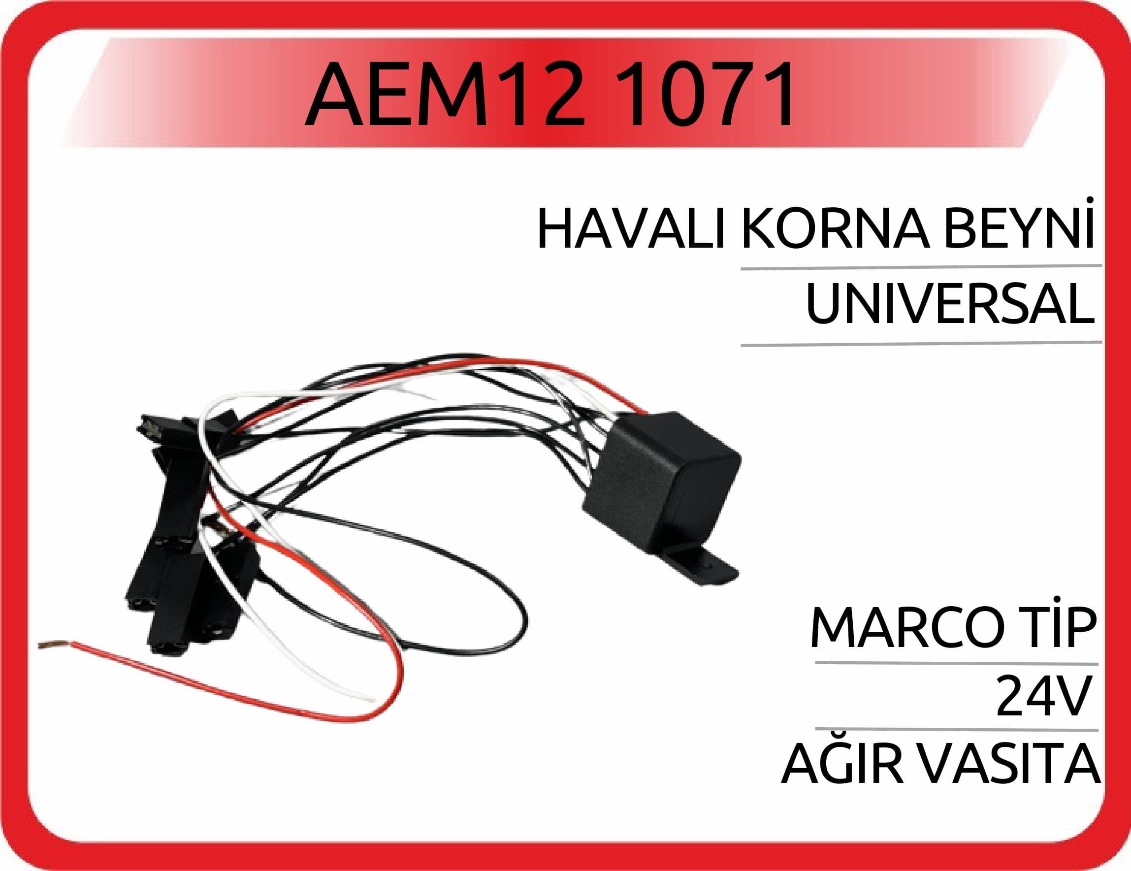 HAVALI KORNA BEYNİ MARCO TİP 12V