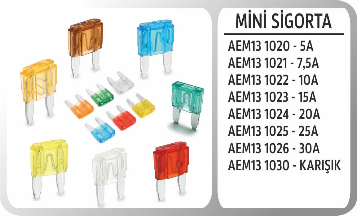 BICAK SIGORTA MINI 25A