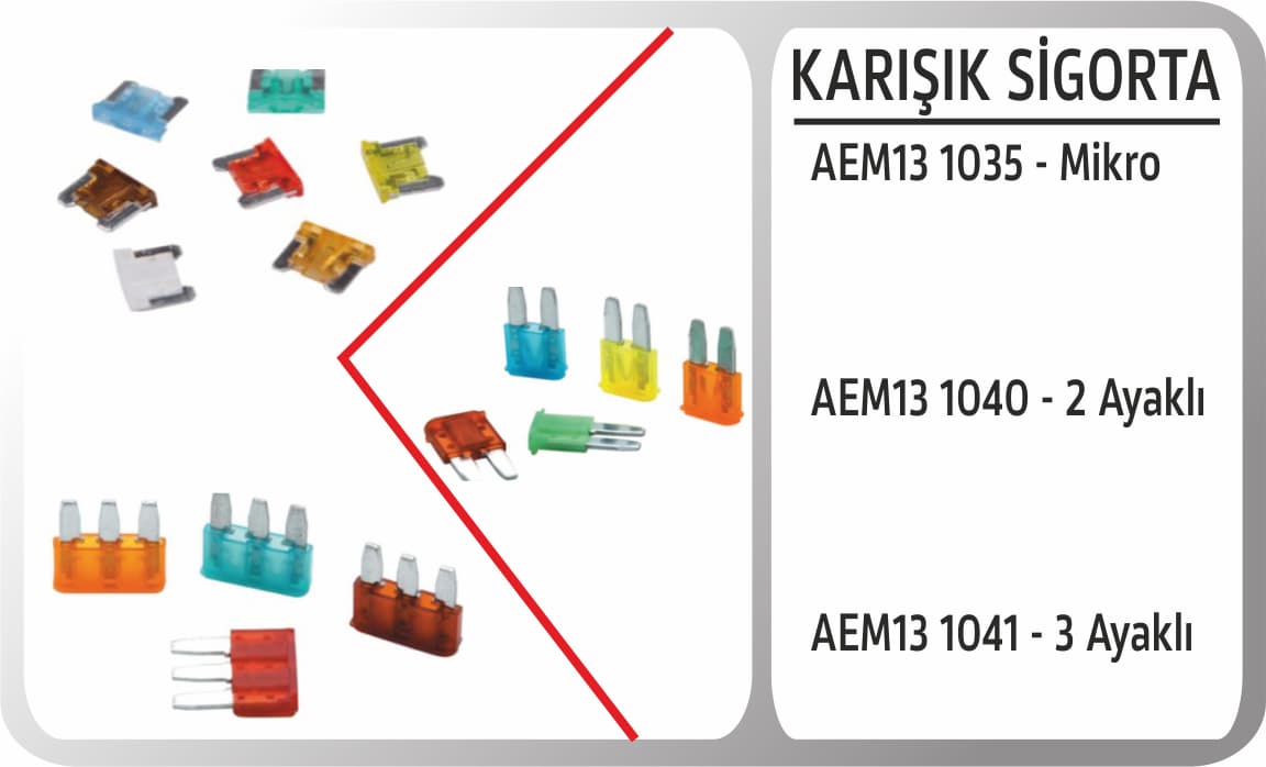 BICAK SIGORTA 3 AYAKLI KARISIK