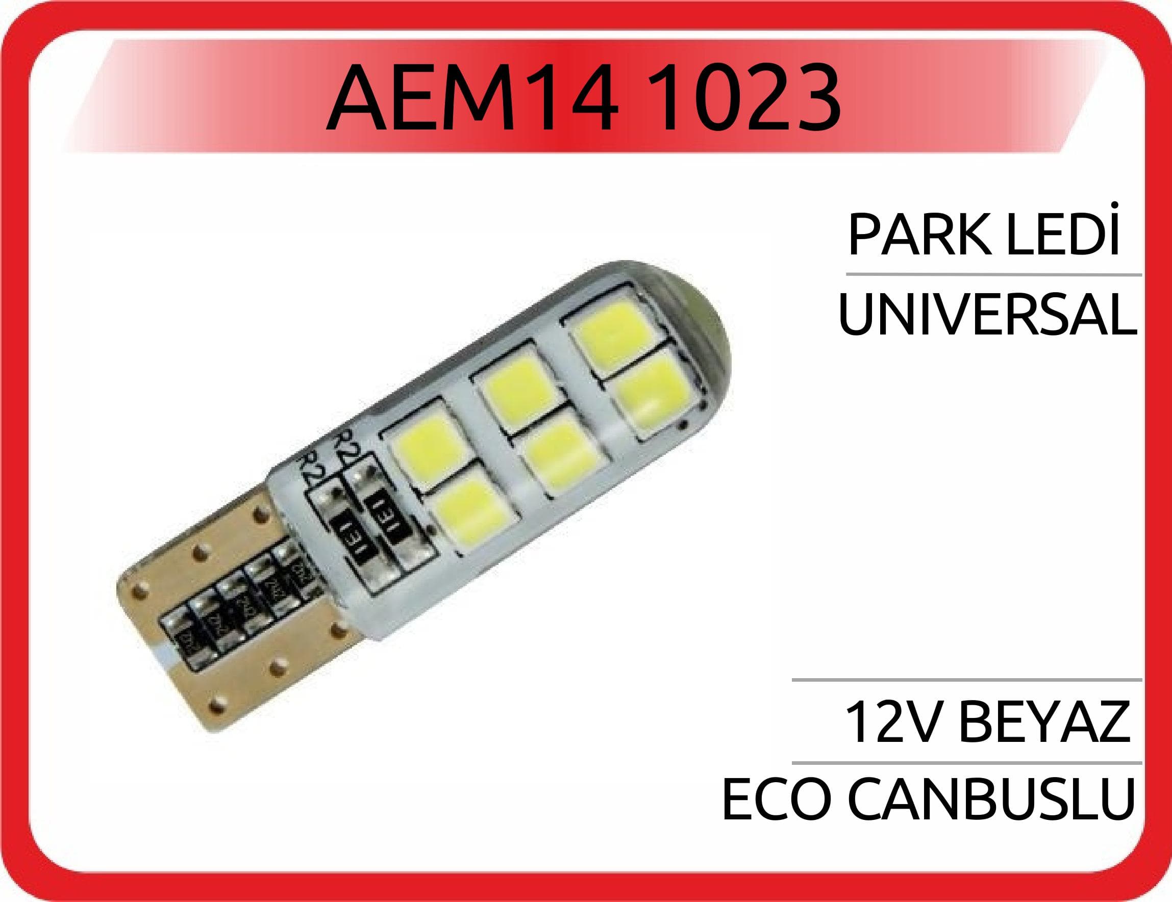 PARK LEDİ 12V BEYAZ ECO CANBUSLU