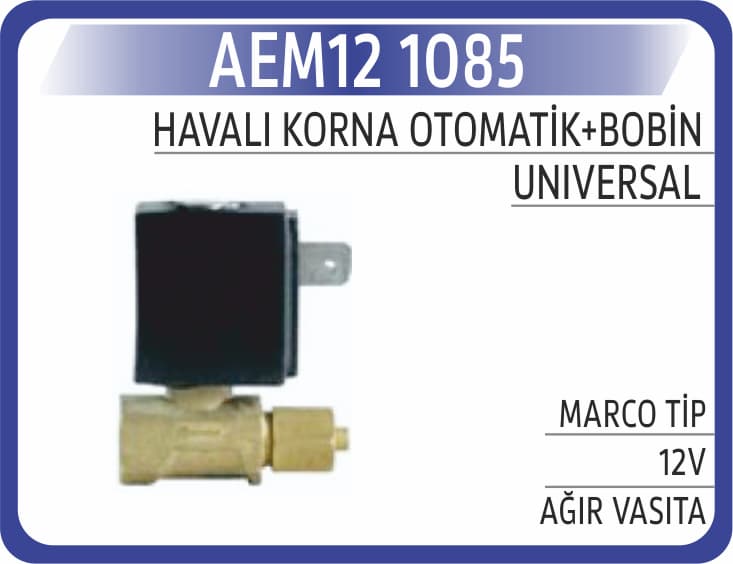 HAVALI KORNA OTOMATİK+BOBİN MARCO TİP 12V