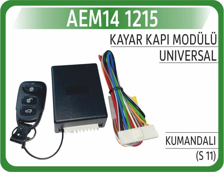 KAYAR KAPI MODÜLÜ KUMANDALI (S 11)