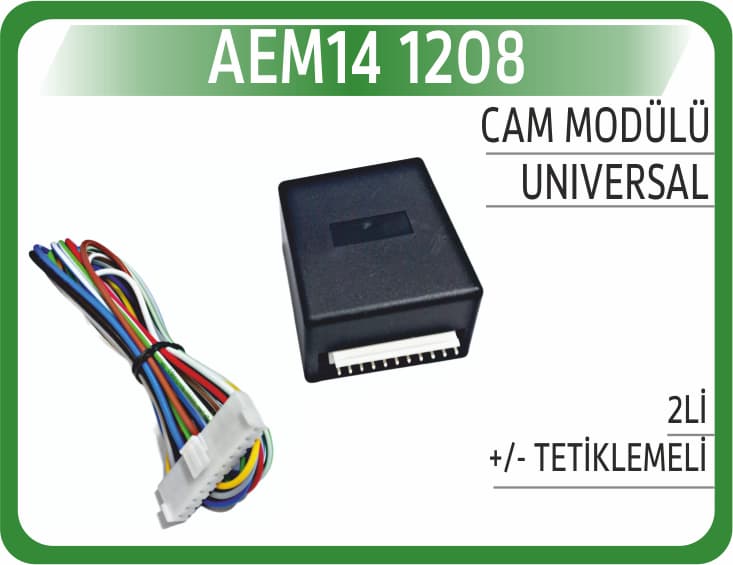 CAM MODÜLÜ 2Lİ +/- TETİKLEMELİ