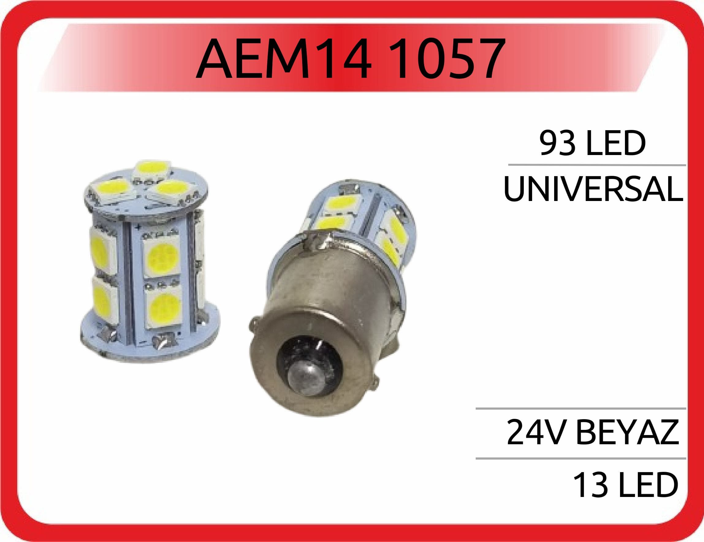 93 LED 24V 13LED BEYAZ