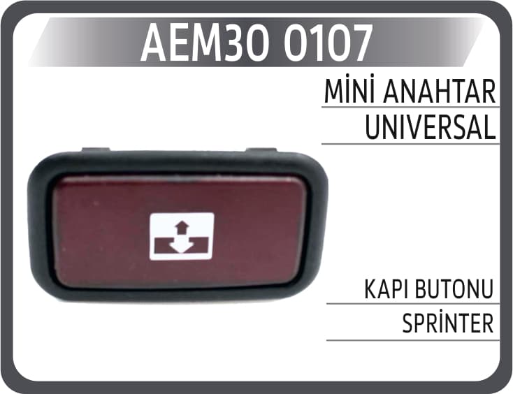 MİNİ ANAHTAR UNIVERSAL KAPI BUTONU SPRİNTER