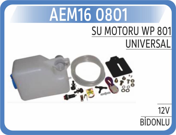 SU MOTORU WP 801 12V BİDONLU