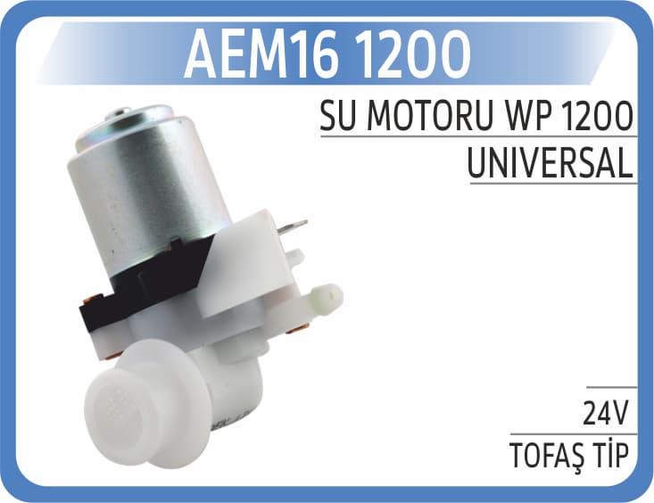 SU MOTORU WP 1200 24V TOFAŞ TİP