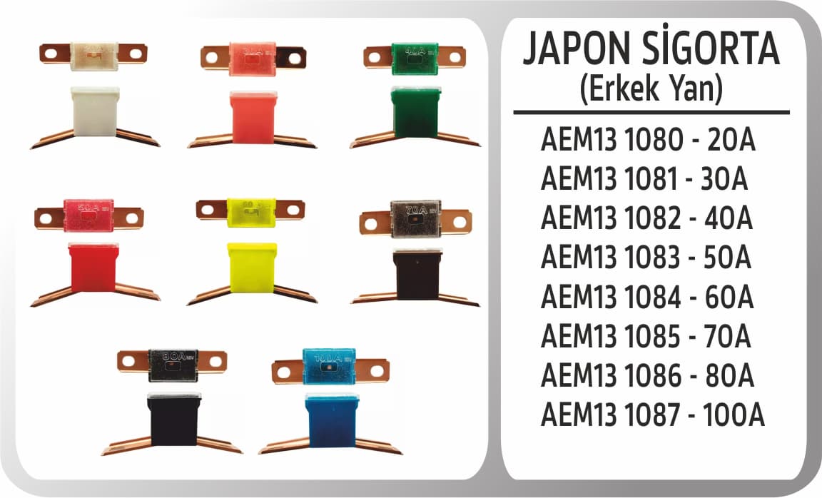 JAPON SIGORTA ERKEK YAN 80A
