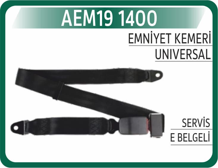 EMNİYET KEMERİ SERVİS - E BELGELİ