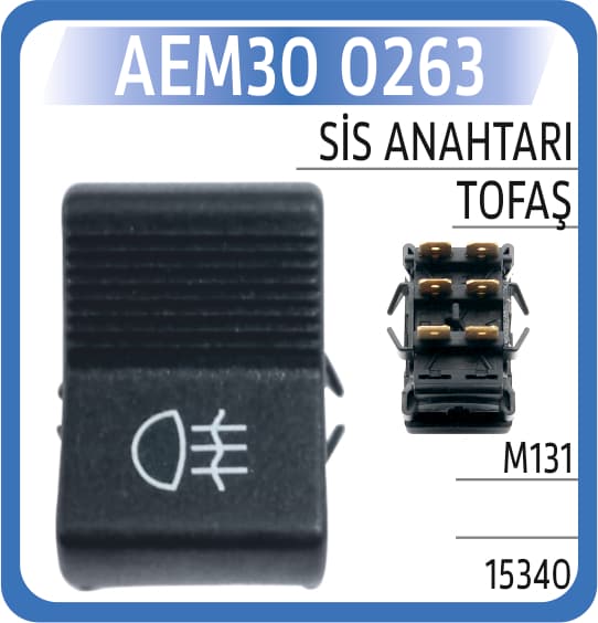 SİS ANAHTARI TOFAŞ M131