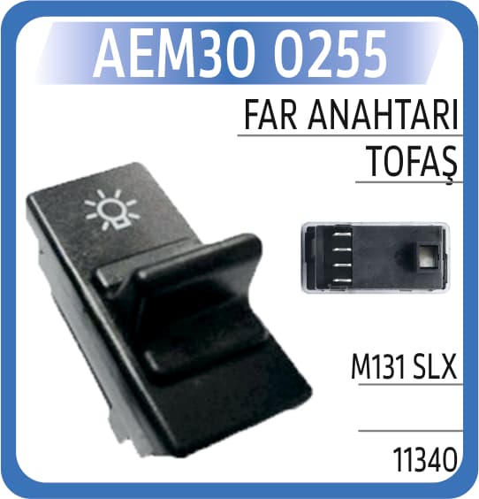 FAR ANAHTARI TOFAŞ M131 SLX