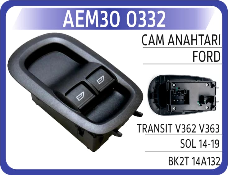 CAM ANAHTARI FORD TRANSIT V362 V363 SOL 14-19