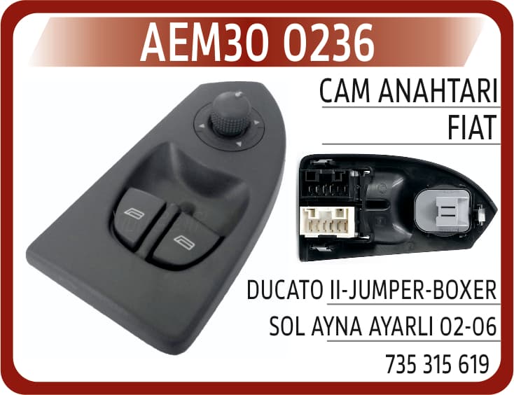 CAM ANAHTARI FIAT PALIO SIENA SOL 96-01