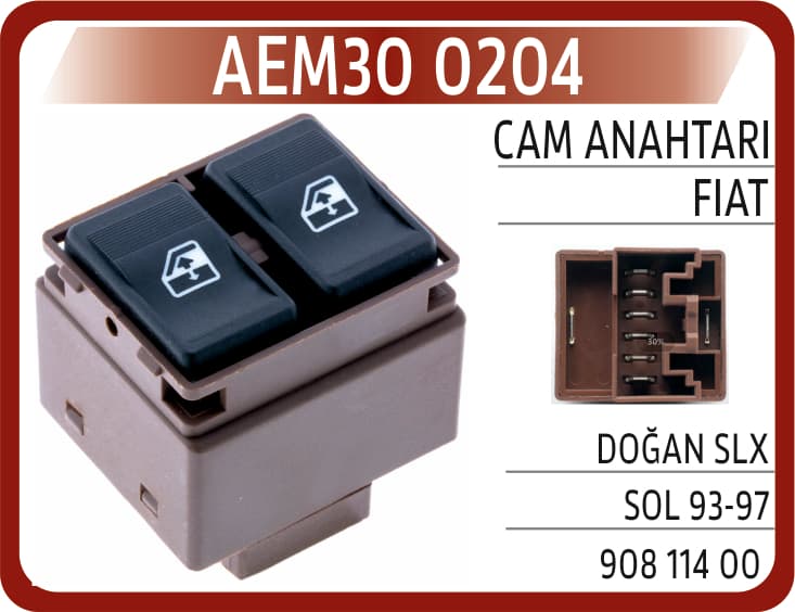 CAM ANAHTARI FIAT DOĞAN SLX SOL 93-97