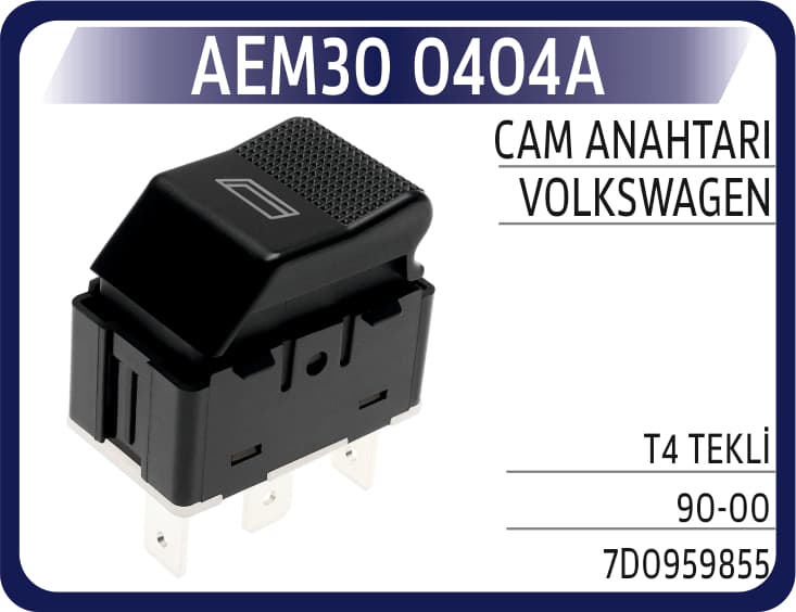 CAM ANAHTARI T4 TEKLİ 90-00