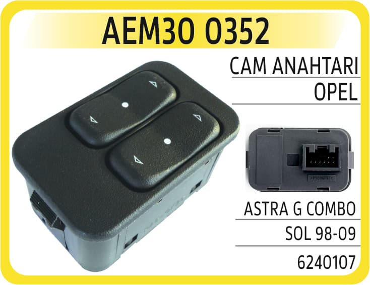 CAM ANAHTARI OPEL ASTRA G COMBO SOL 98-09