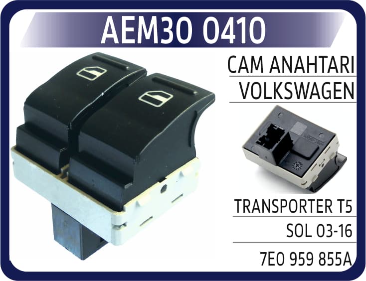 CAM ANAHTARI VW TRANSPORTER T5 SOL 03-16