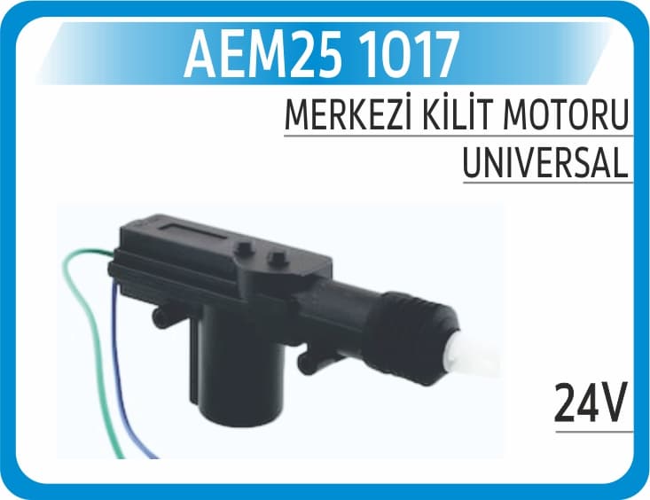 MERKEZİ KİLİT MOTORU 24V