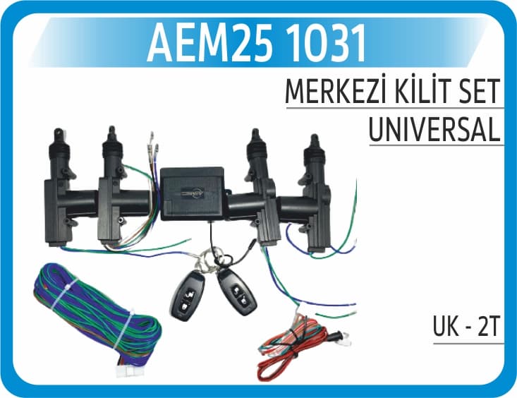 MERKEZİ KİLİT SET UK - 2T