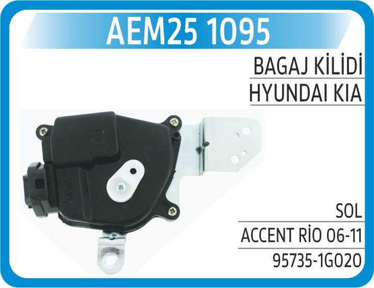 KAPI KİLİDİ SOL ACCENT RİO 06-11