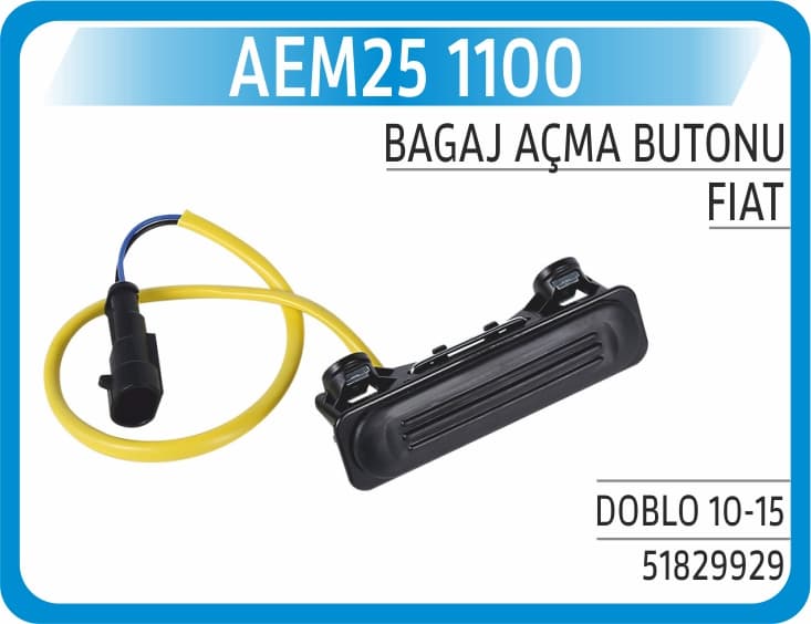 BAGAJ AÇMA BUTONU DOBLO 10-15