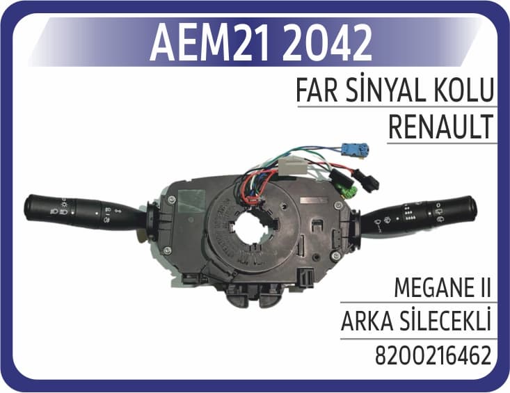 FAR SINYAL KOLU MEGANE II ARKA SİLECEKLİ
