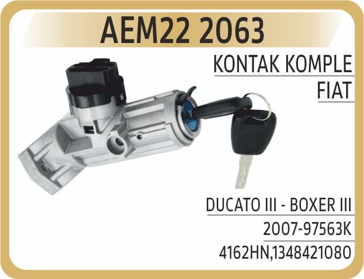 KONTAK KOMPLE DUCATO III - BOXER III 2007-97563K