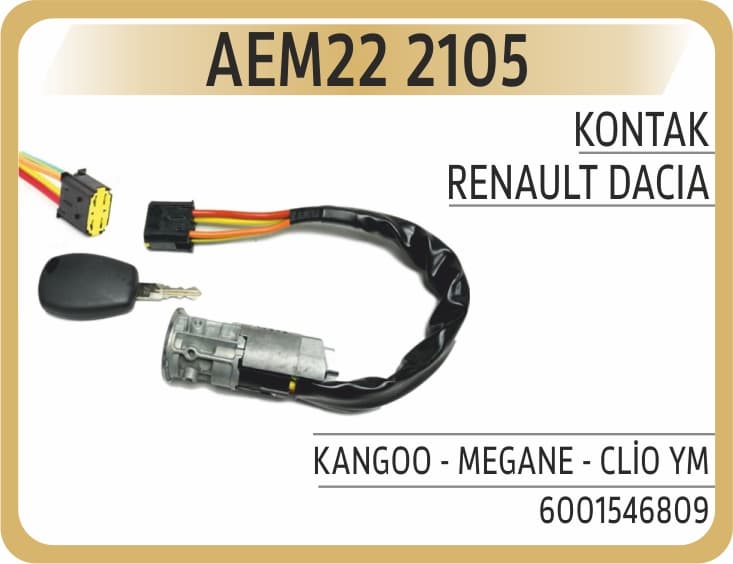 KONTAK DACİA - RENAULT- KANGO - MAGNE - CLİO YM.