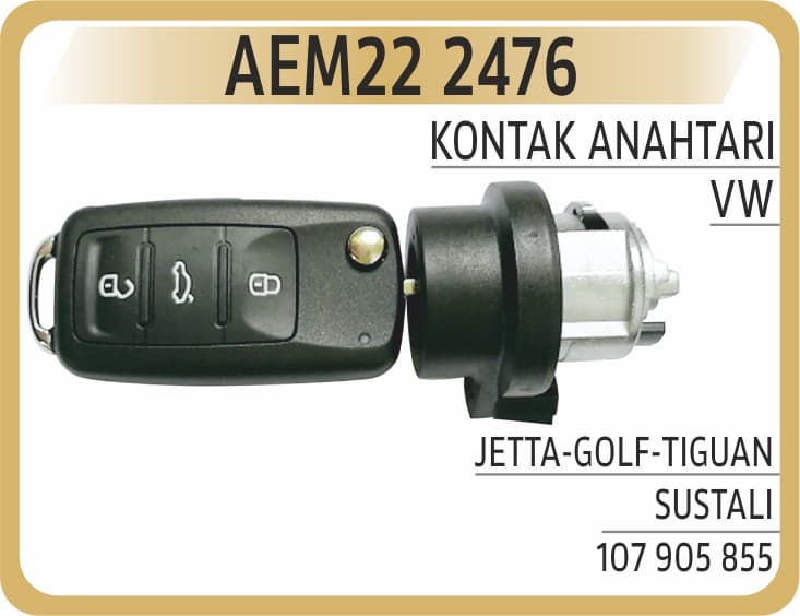 KONTAK ANAHTARI JETTA-GOLF-TIGUAN SUSTALI