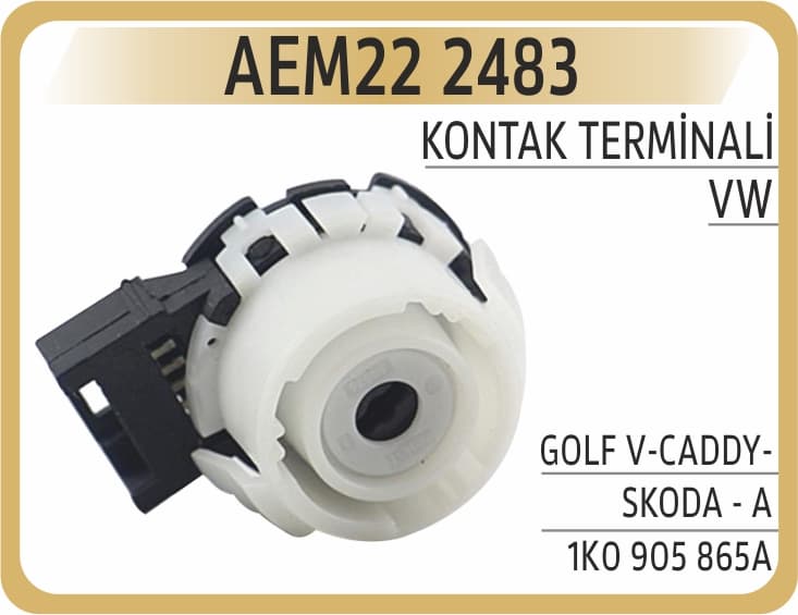 KONTAK TERMİNALİ GOLF V - CADDY- SKODA - A