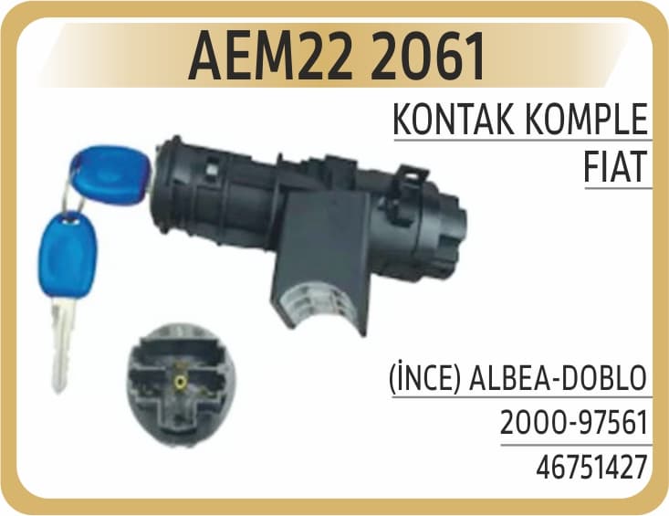 KONTAK KOMPLE (İNCE) ALBEA-DOBLO 2000-97561