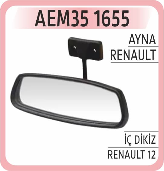 AYNA İÇ DİKİZ RENAULT 12